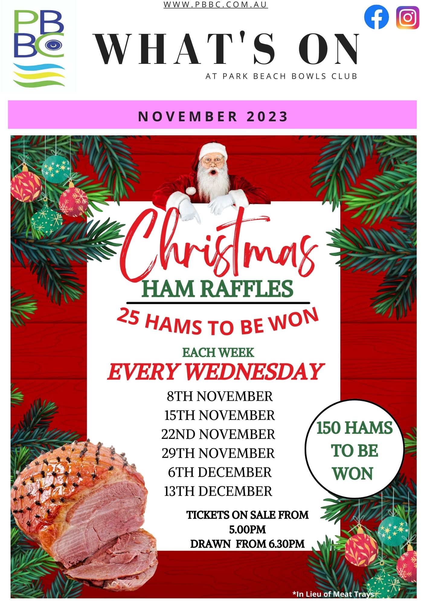 Newsletter Park Beach Bowls Club