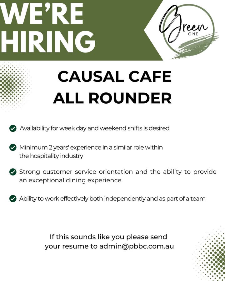 Featured image for “WE’RE HIRING”