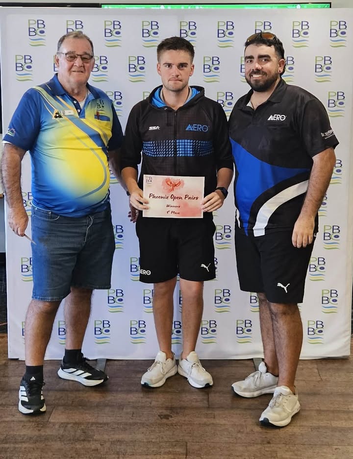 Featured image for “2026 Phoenix Open Pairs Winners at Park Beach Bowls Club”