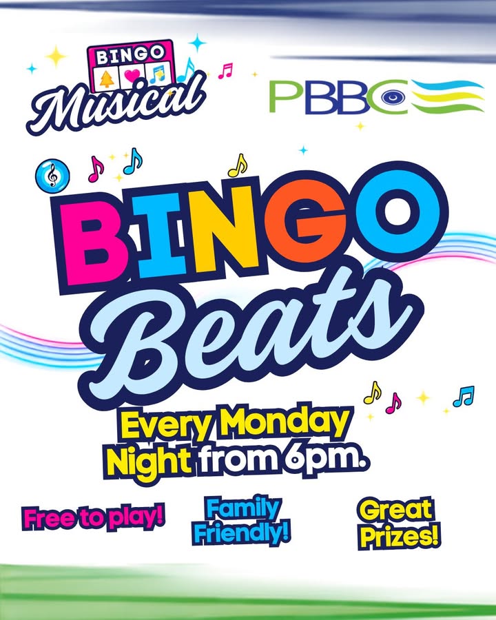 Featured image for “Musical Bingo Beats Every Monday at Park Beach Bowls Club”
